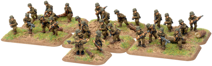 Motorised Rifle Platoon with HQ Section and four Rifle Squads