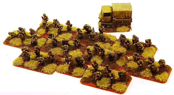 Dave's completed Pioneer platoon