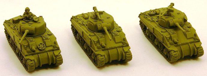 Joe's First Sherman Platoon