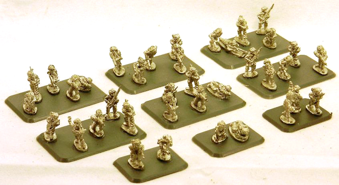 Rob's first Rifle platoon