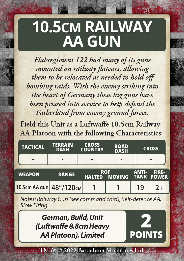 Berlin: German Command Cards (FW273C)