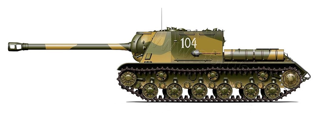 ISU-122 two-tone