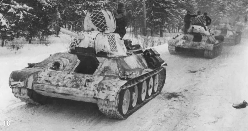 Winter T-34s 1941