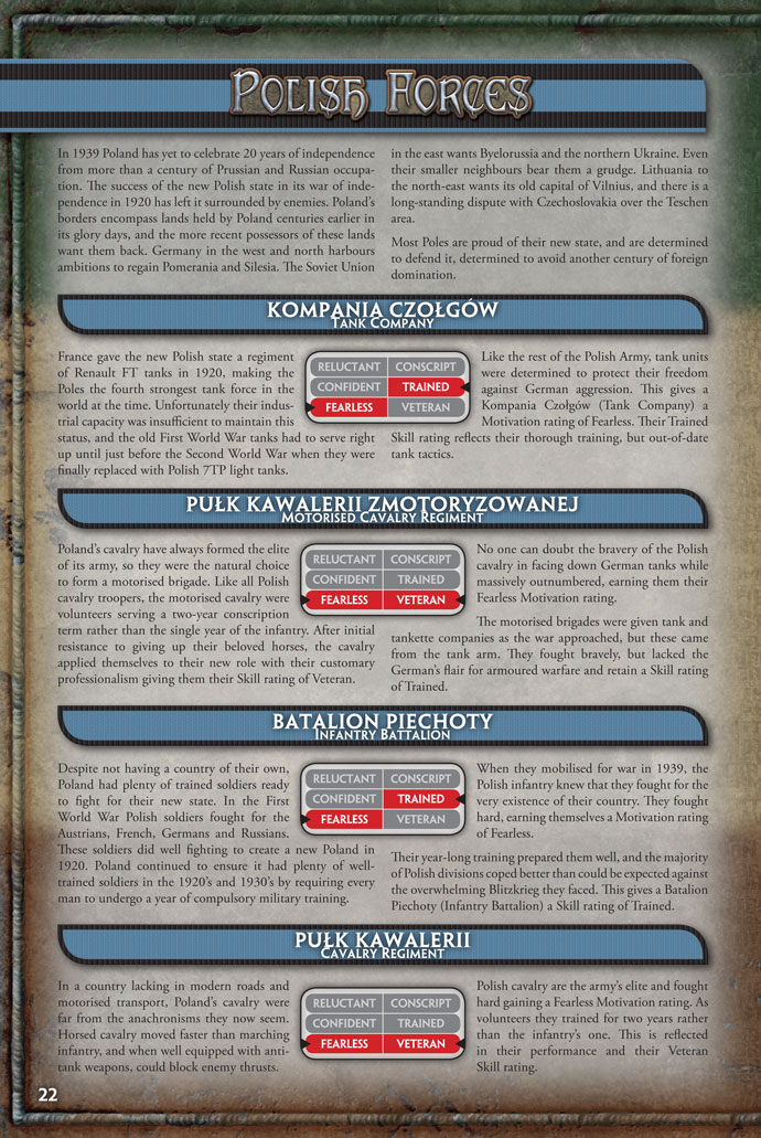 Polish Forces in Blitzkrieg