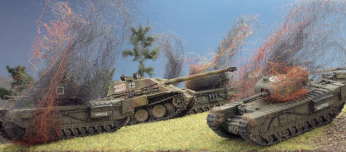 Jagdpanthers knock out Churchills