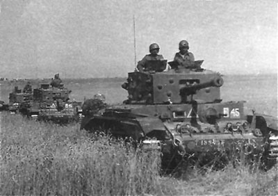 Polish Armoured Recce Cromwells