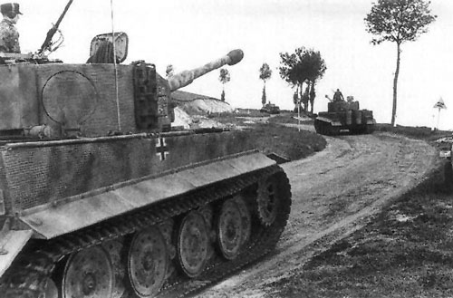 101. Schwere SS-Panzerabteilung Tigers in France