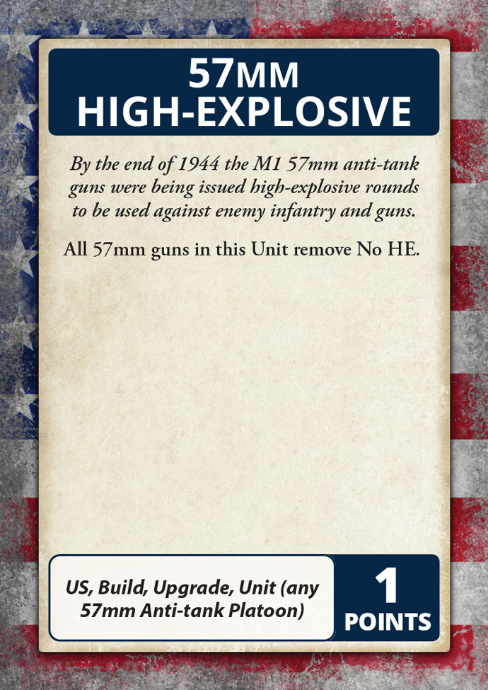 Bulge: American Command Cards (FW270C)