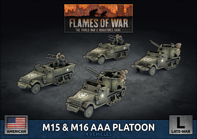 M15 & M16 AAA Platoon (Plastic) (UBX87)
