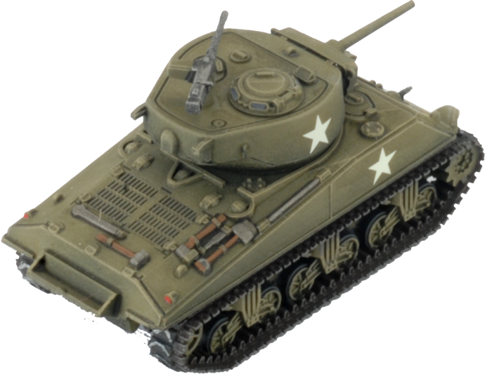 M4 Jumbo Tank Platoon (Plastic) (UBX92)