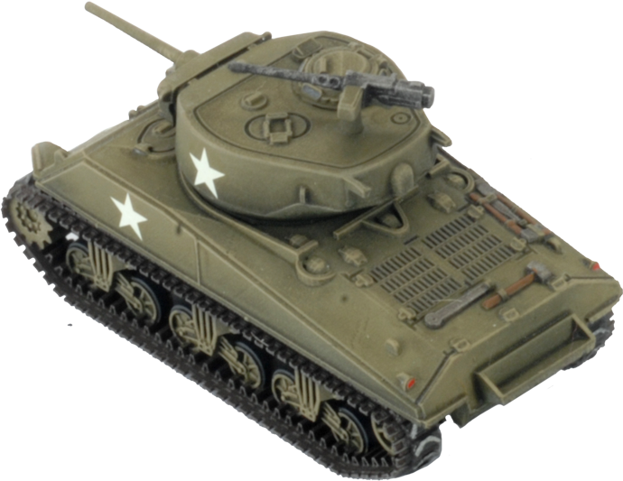 M4 Jumbo Tank Platoon (Plastic) (UBX92)