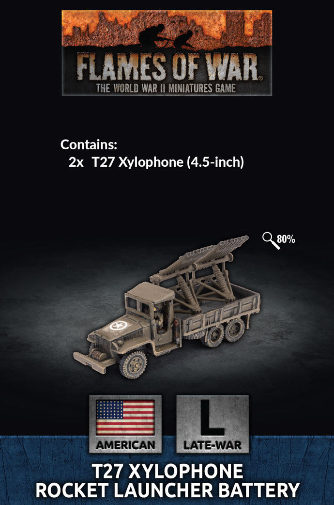 T27 Xylophone Rocket Launcher Battery (US145)