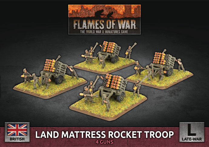Land Mattress Rocket Troop (BBX77)