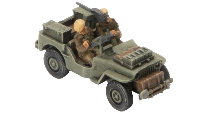Jeep Recce Troop / SAS Section (Plastic) (BBX73)