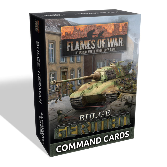 Using the Bulge: German Command Cards