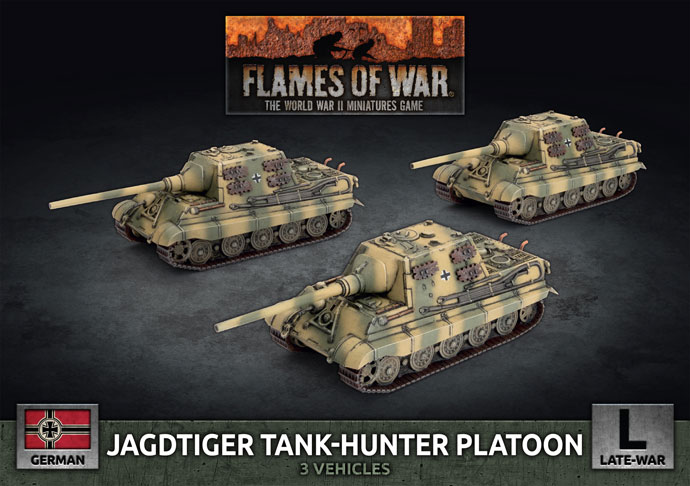 Jagdtiger Tank-hunter Platoon (GBX179)