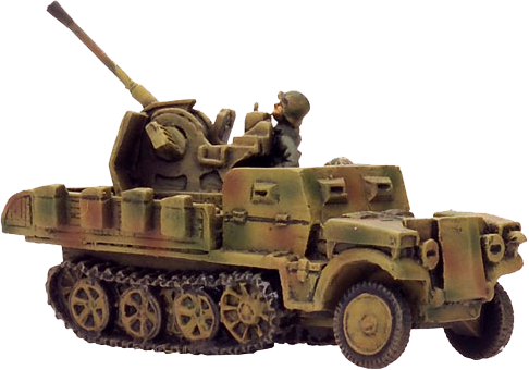 Sd Kfz 10/5 Armoured Cab (2cm) (GE161)