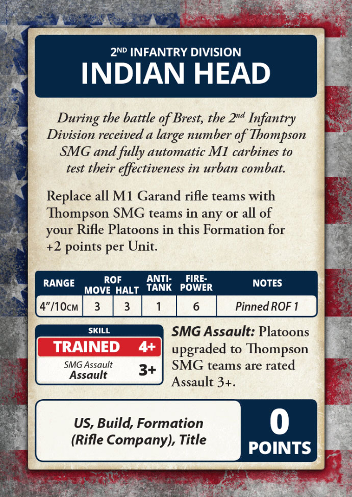 D-Day: American Command Cards (FW262C)