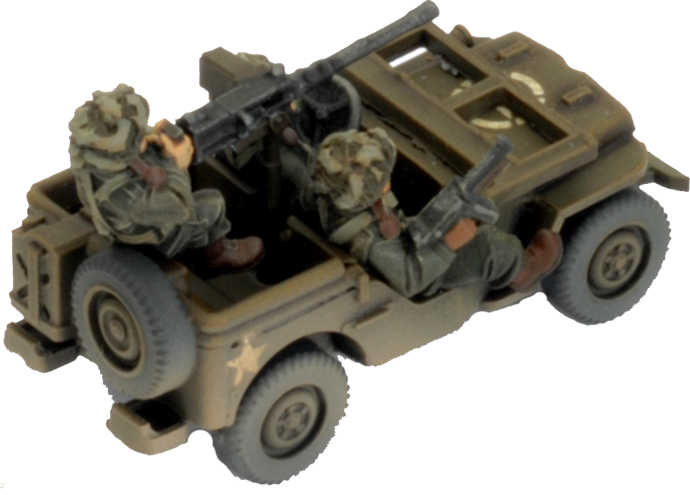 Airborne Jeep Recon Patrol (Plastic) (UBX65)