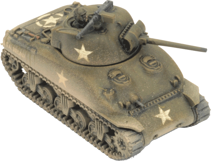 M4 Sherman Tank Platoon (Plastic) (UBX69)