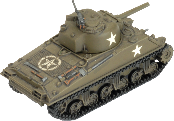 M4 Sherman (105mm) Assault Gun Platoon (Plastic) (UBX71)