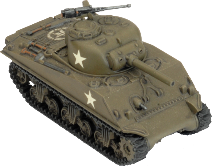 M4 Sherman (Late) Platoon (Plastic) (UBX88)