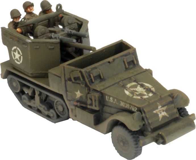 American Self Propelled M15/M16 GMC AAA Platoon UBX83 Details about   Flames of War 