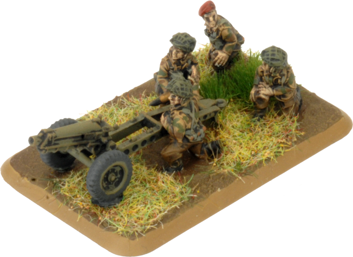 FLAMES OF WAR BBX50 SHIPPING NOW AIRBORNE 75MM LIGHT TROOP 