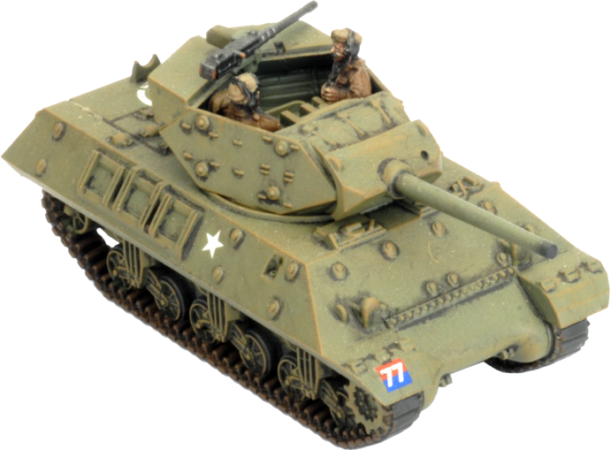 M10 SP Anti-Tank Troop x4 Plastic Battlefront Miniatures 