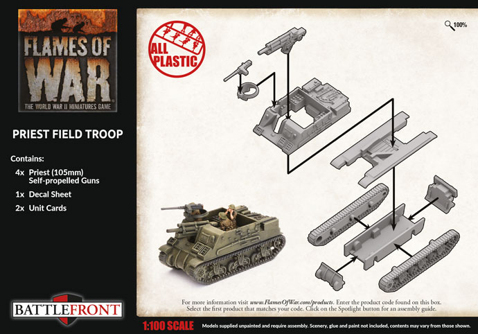 Priest Field Troop (Plastic) (BBX64)