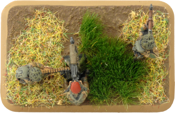 Airborne Vickers Machine-gun Platoon (Plastic) (BR814)
