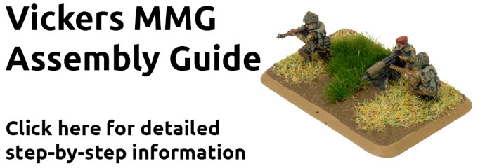 Airborne Vickers Machine-gun Platoon (Plastic) (BR814)