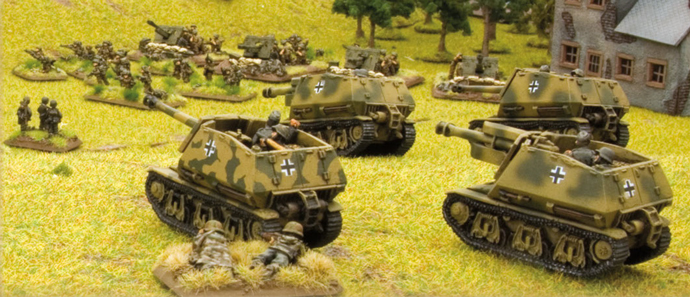 21st Panzer D-Day Battlefront Miniatures 