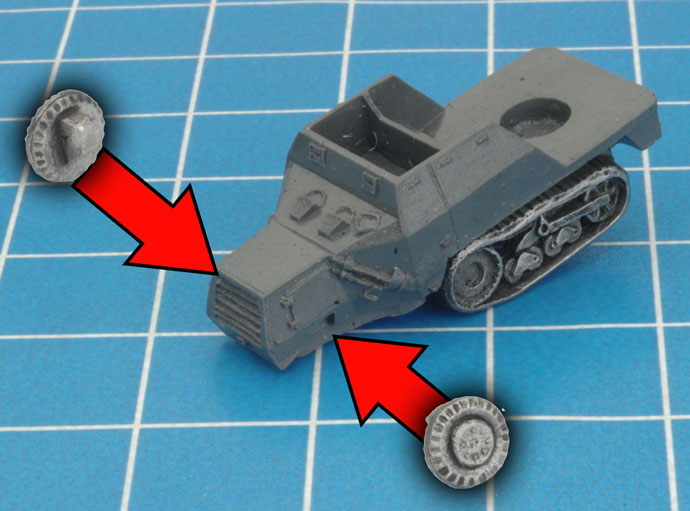 Assembling the Reihenwerfer (8cm)