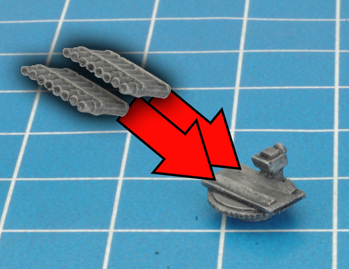 Assembling the Reihenwerfer (8cm)