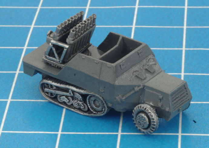 Assembling the Reihenwerfer (8cm)
