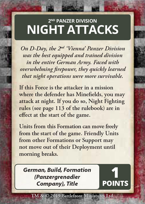 D-Day: German Command Cards (FW263C)