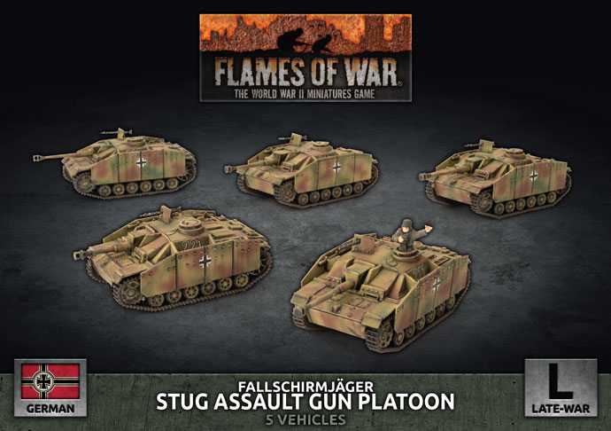 StuG Late Assault Gun Platoon (Plastic) (GBX143)