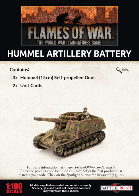 Hummel Artillery Battery (GBX158)