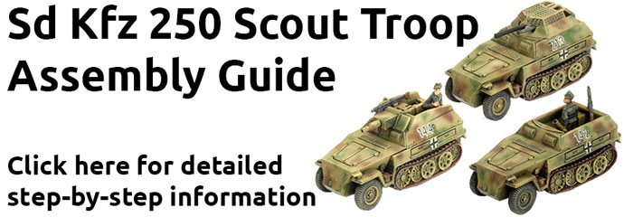 Sd Kfz Scout Platoon (Plastic) (GBX176)