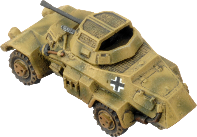 Sd Kfz 231 SS Scout Troops (GBX154)