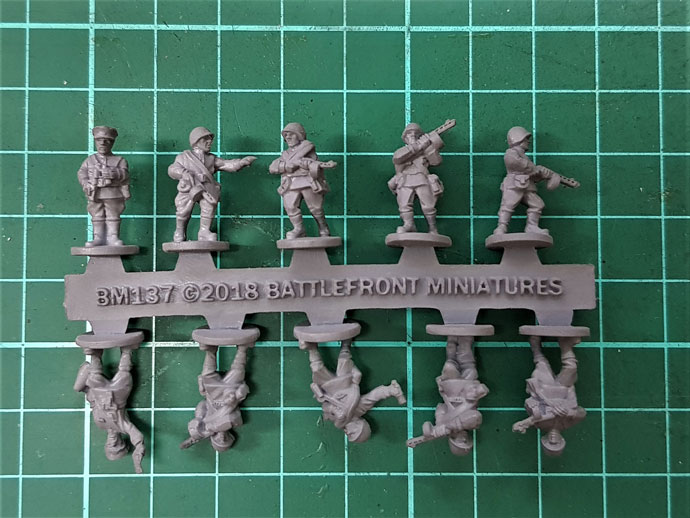 Plastic Soviet Infantry