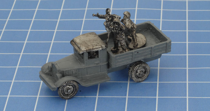 Assembling The DShK AA MG