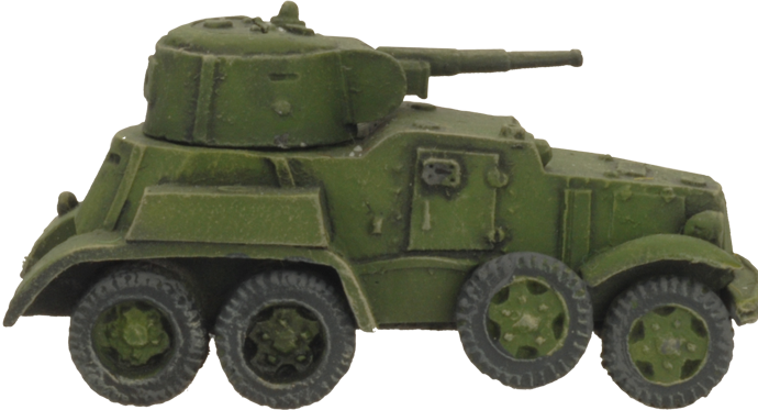 BA-10 Armoured Car Platoon x3 Battlefront Miniatures