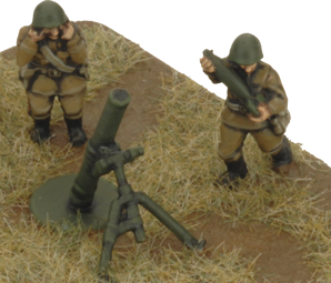 82mm And 120mm Mortar Company (Plastic) (SU781)