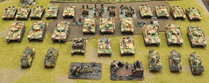 Shaun's German Panzerkompanie at the US Masters