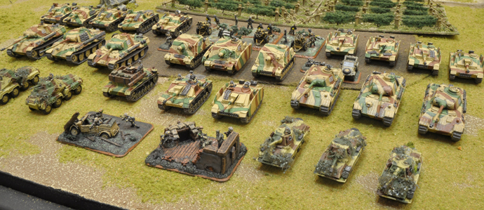 Shaun's German Panzerkompanie at the US Masters