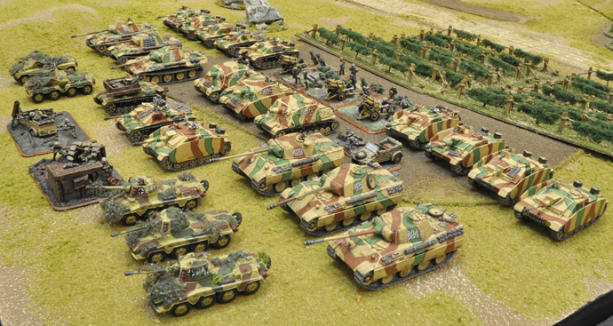 Shaun's German Panzerkompanie at the US Masters