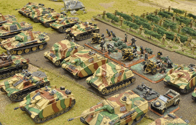 Shaun's German Panzerkompanie at the US Masters