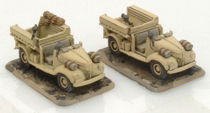 LRDG HQ Vehicles
